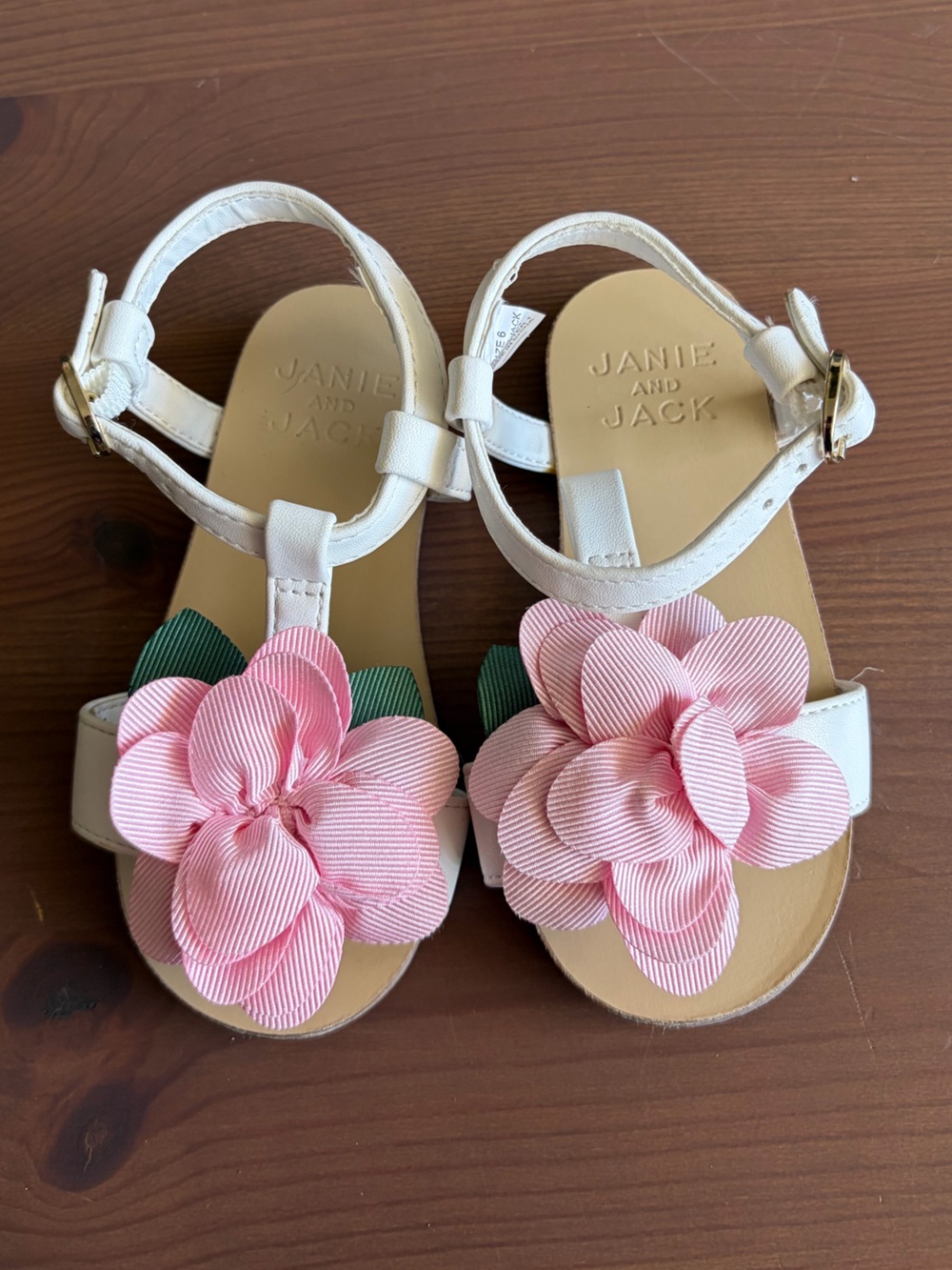 Janie and Jack Flower Sandal